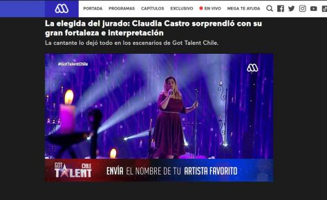 La elegida del jurado: Claudia Castro sorprendió con su gran fortaleza e interpretación